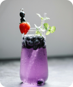 Moonberry Mojito cocktail