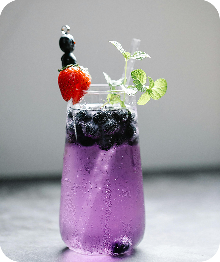 Moonberry Mojito cocktail